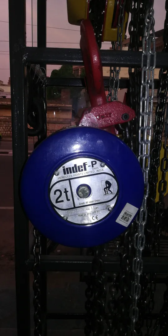 Indef Chain Pulley Block for KY Crane & Lifting Hu...