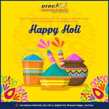 This Holi, trust DTDC Courier Service for reliable...