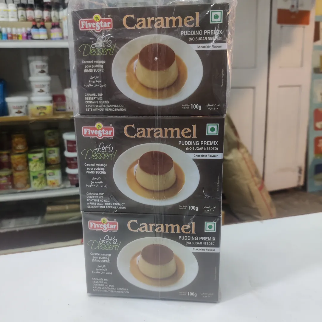 Fivestar Caramel pudding premix chocolate flavour ...