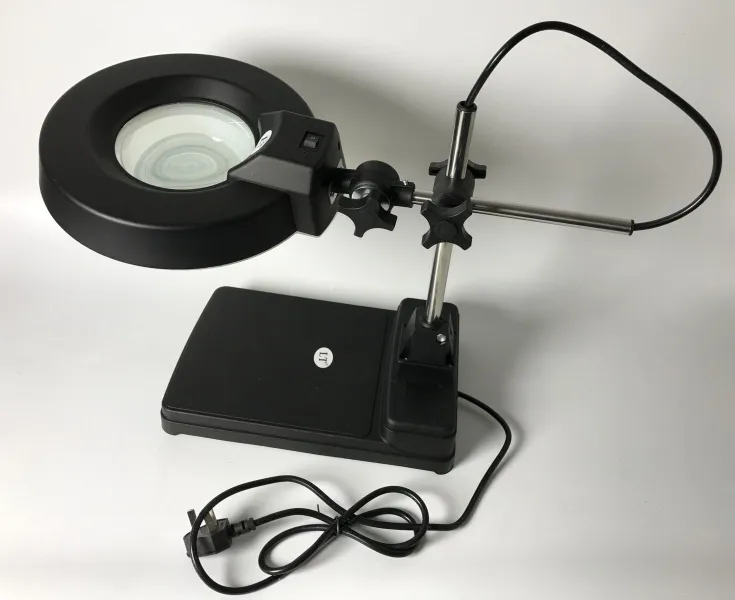 ESD DESKTOP MAGNIFYING LAMP 10X
• Size: Glass dia...