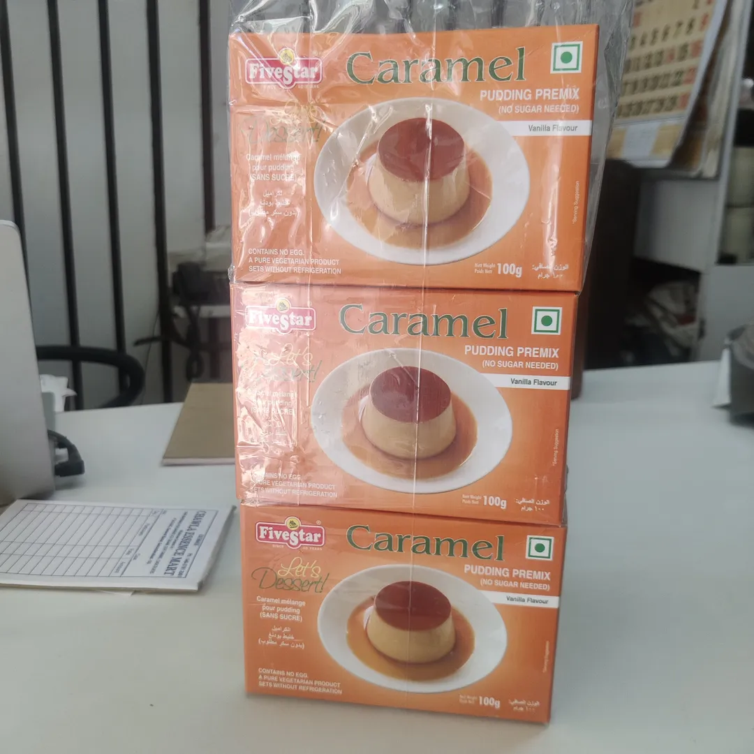 Fivestar Caramel pudding premix Vanilla flavour av...