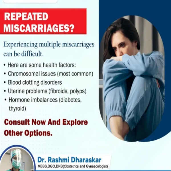 REPEATED MISCARRIAGES?
Experiencing multiple misca...