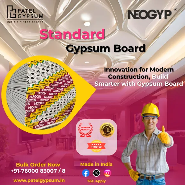 GYPSUM BOARD MANUFACTURER IN RAJKOT, GUJARAT - IND...