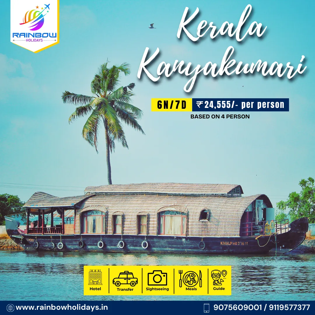 Experience the Best of Kerala & Kanyakumari with R...