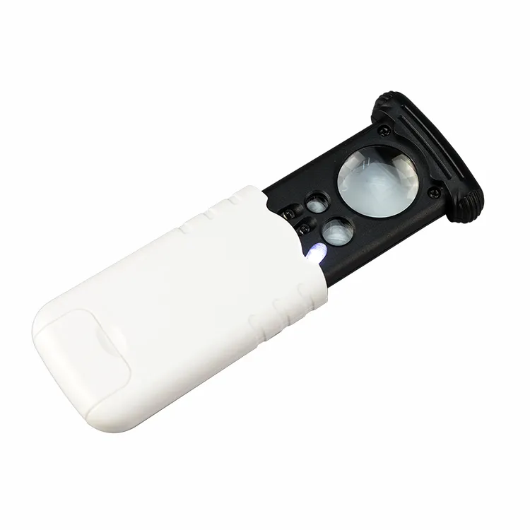 30X 60X 90X Portable Magnifier with LED UV Light
...