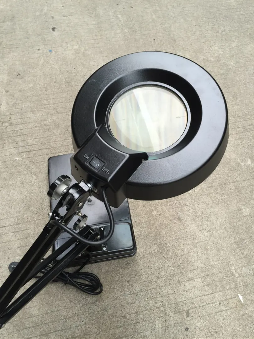 ESD DESKTOP MAGNIFYING LAMP 20X
• Size: Glass dia...