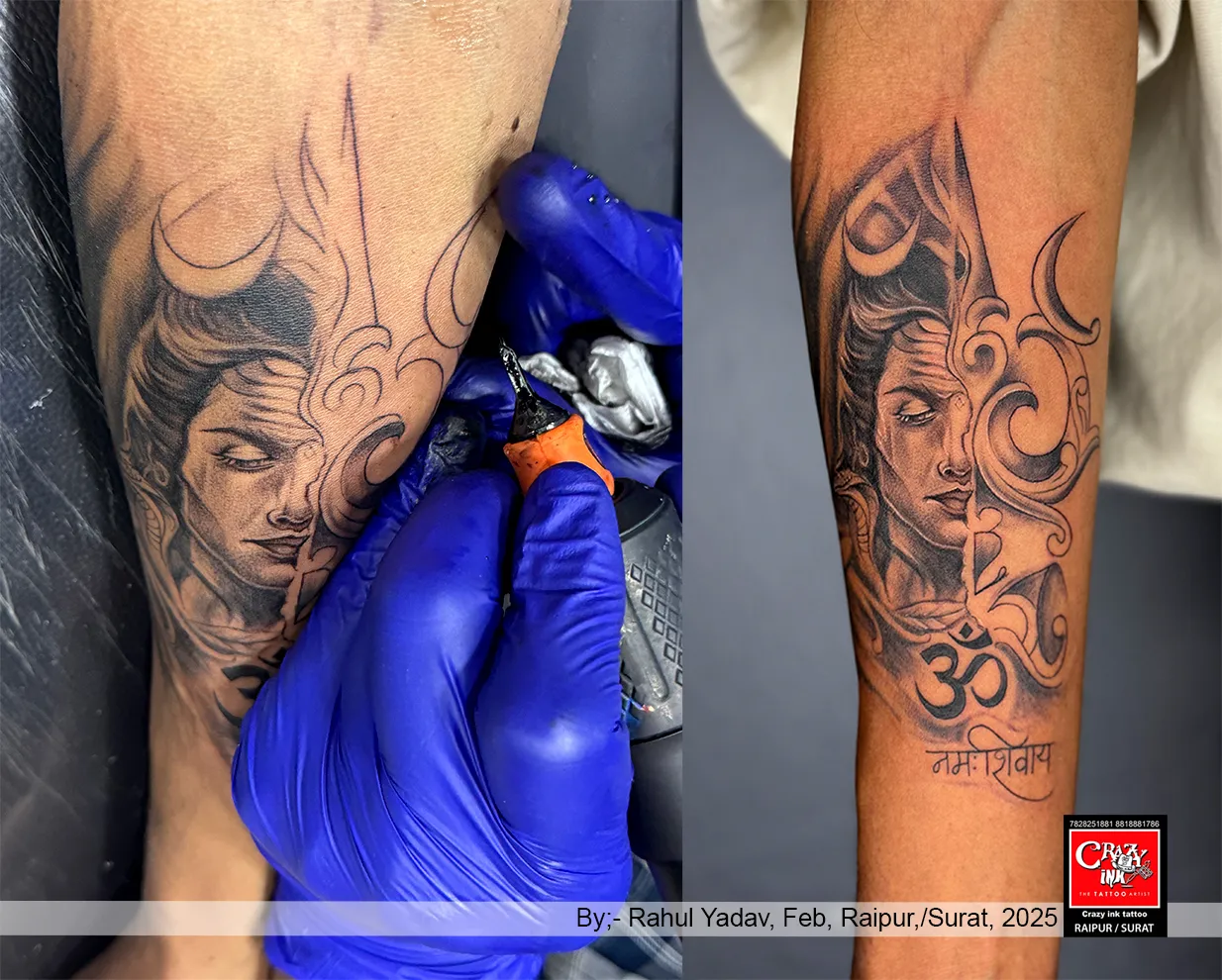 DIVINE INK LORD SHIVA IN ALL HIS GLORY🔥
T...