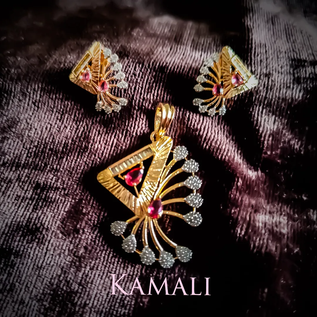 Pendant Set
Artificial Gold Plated collection
La...
