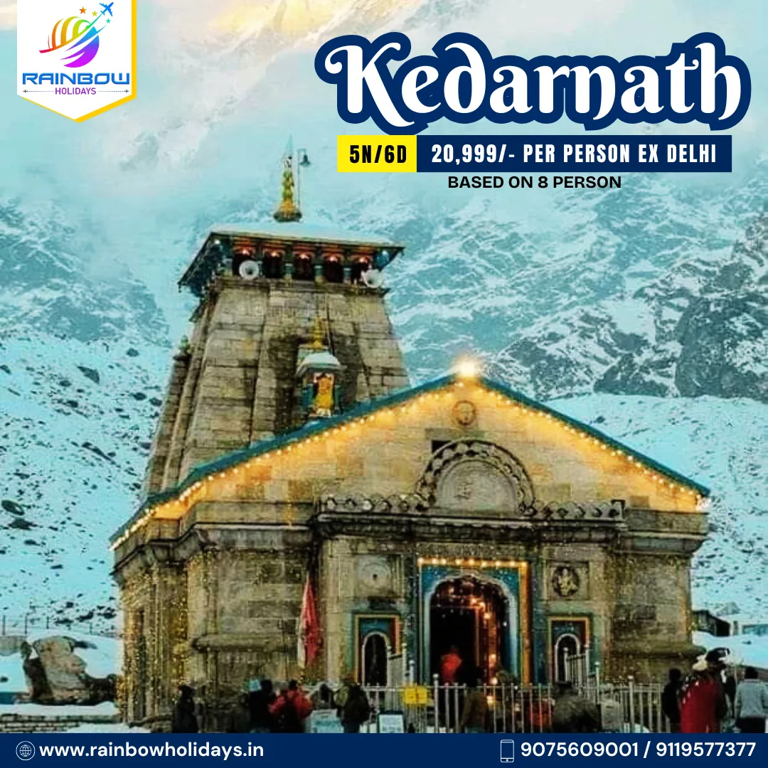 Explore Kedarnath with Rainbow Holidays!
Looking...