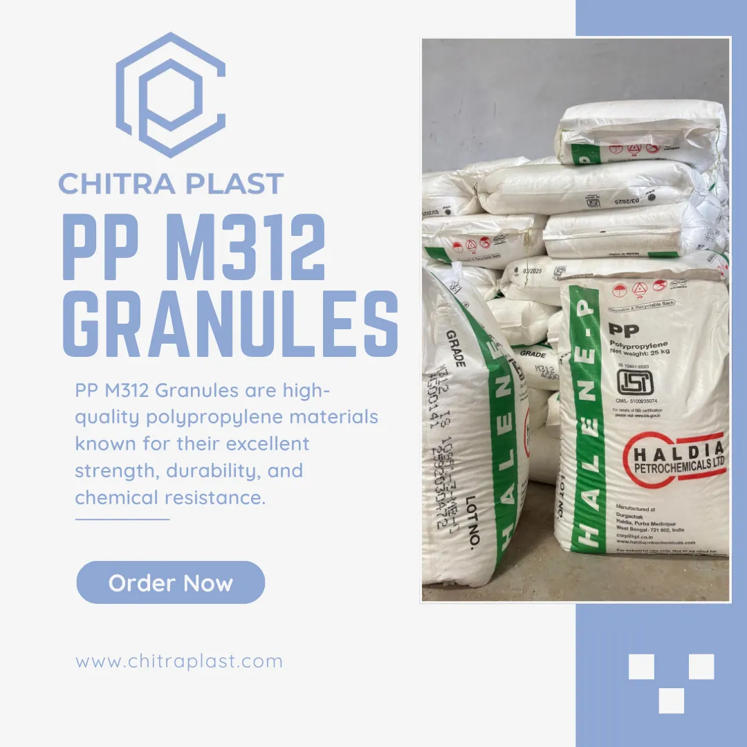 PP M312 Granules are high-quality polypropylene ma...