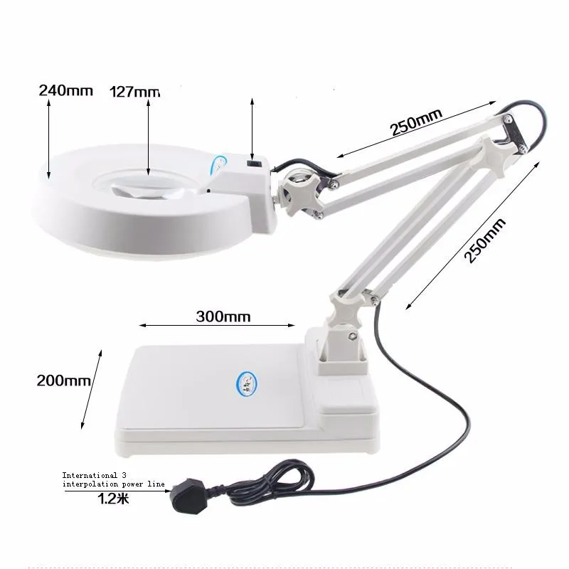 MAGNIFIER 3X TABLE TOP
Size: Glass diameter 127mm...