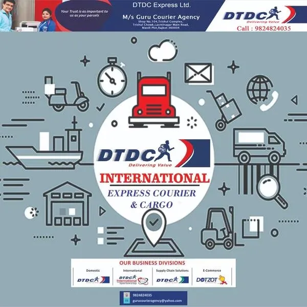 Experience reliable international courier services...