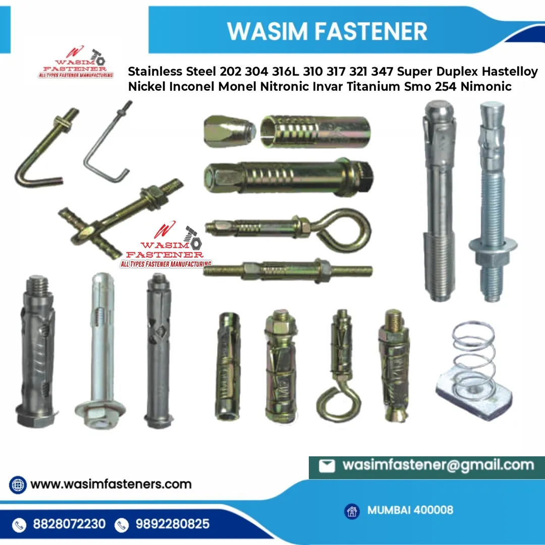 Anchor Bolt Stainless Steel Anchor Bolt SS Anchor ...