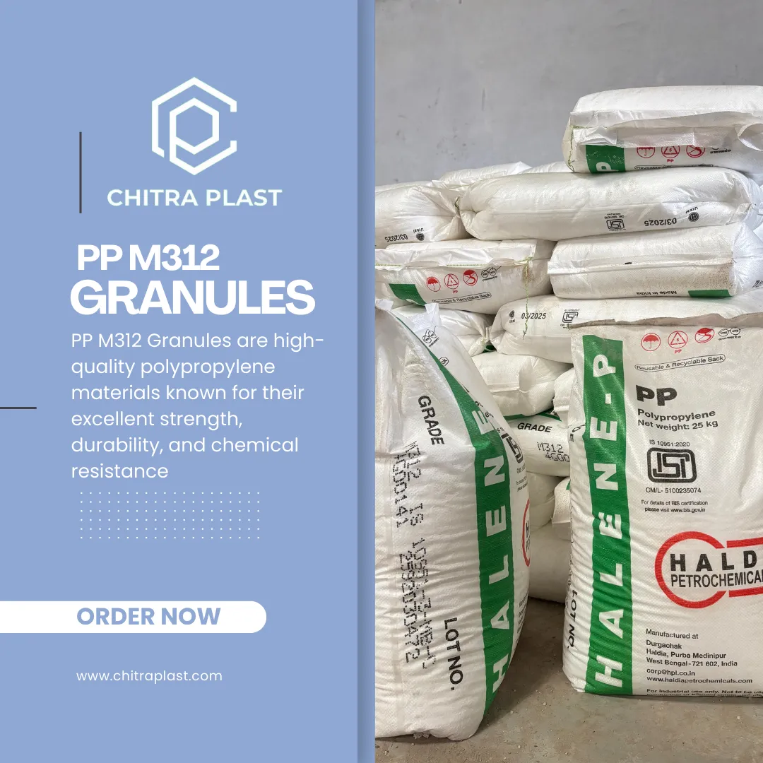 "Discover premium-quality PP M312 granules at the ...