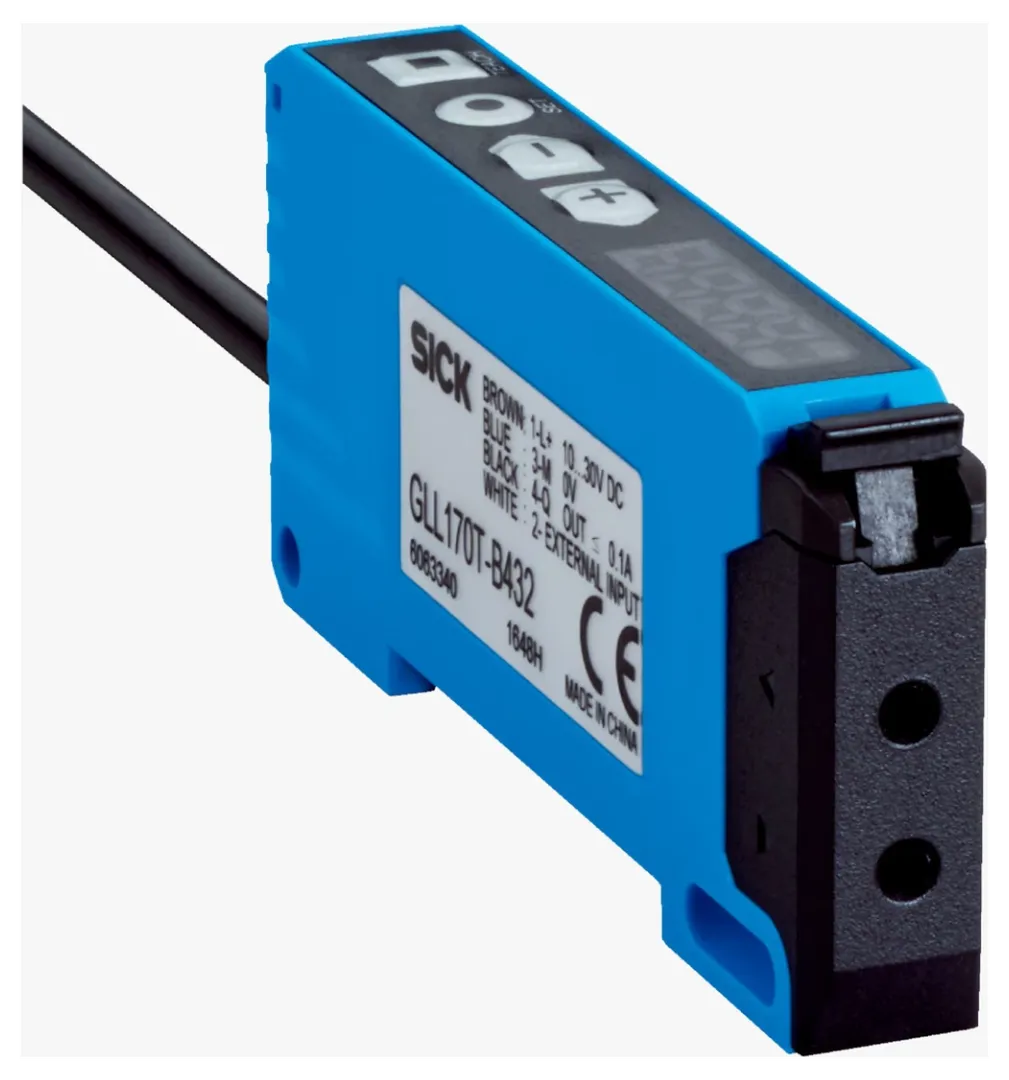 The GLL170T-B432 is a fiber-optic sensor from SICK...