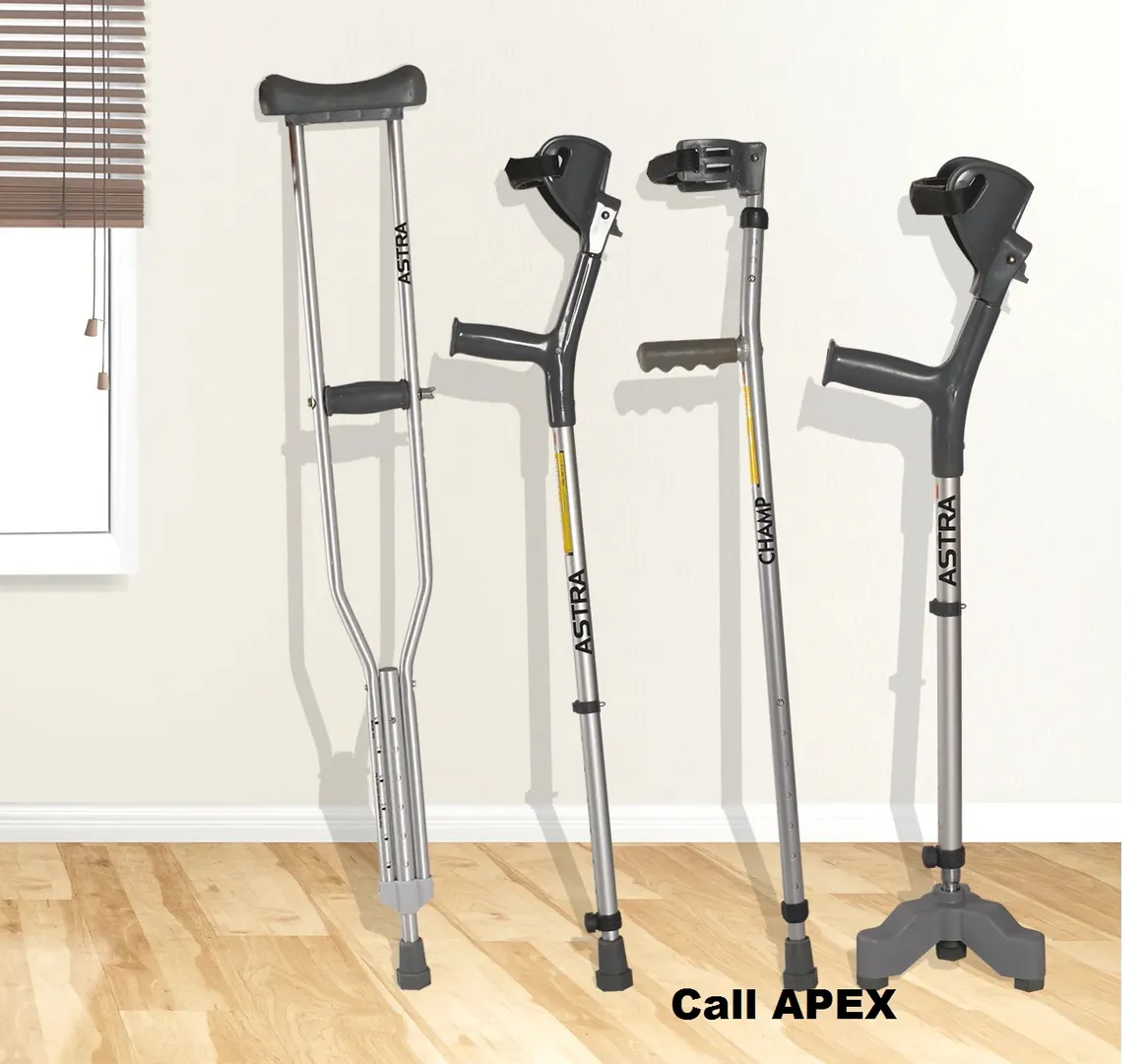 Elbow crutches, also known as forearm crutches, ar...