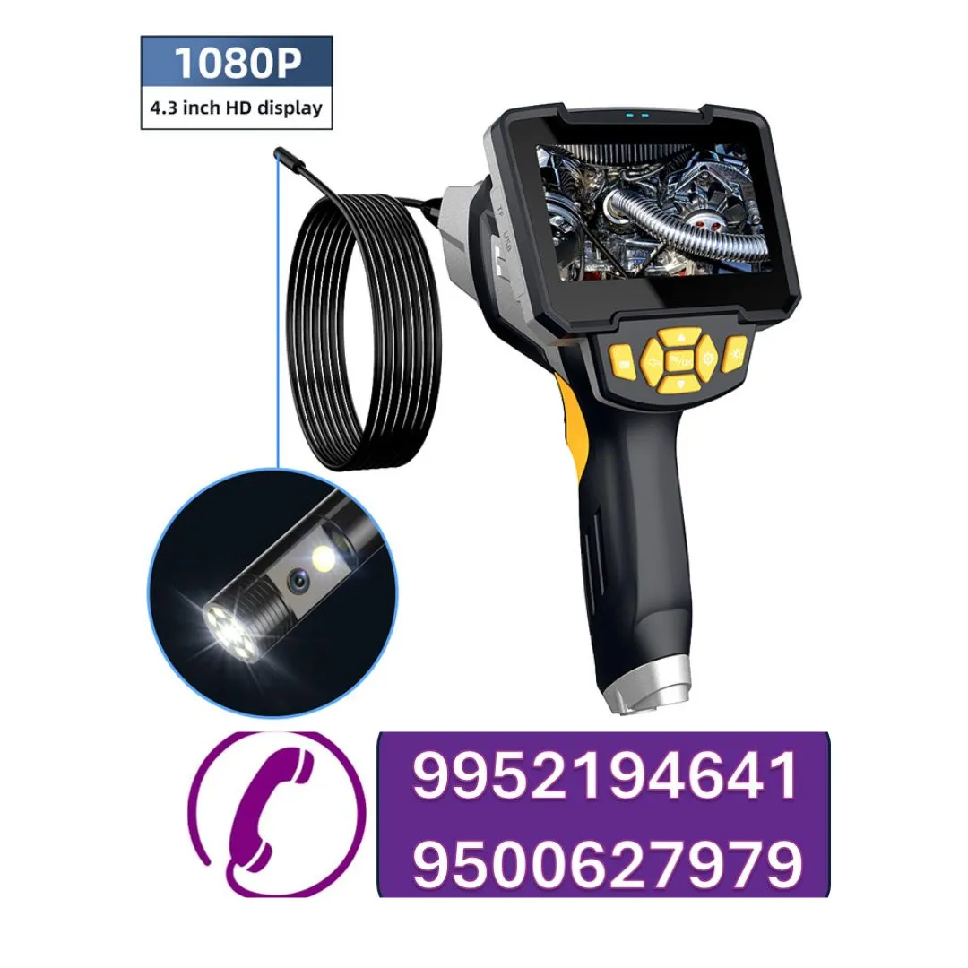 8mm DUAL CAMERA INSPECTION ENDOSCOPE–BORESCOPE
HD...