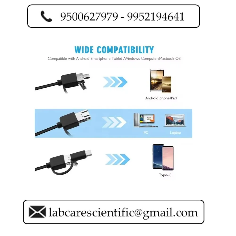 8mm USB Industrial Endoscope Cable
Waterproof IP6...