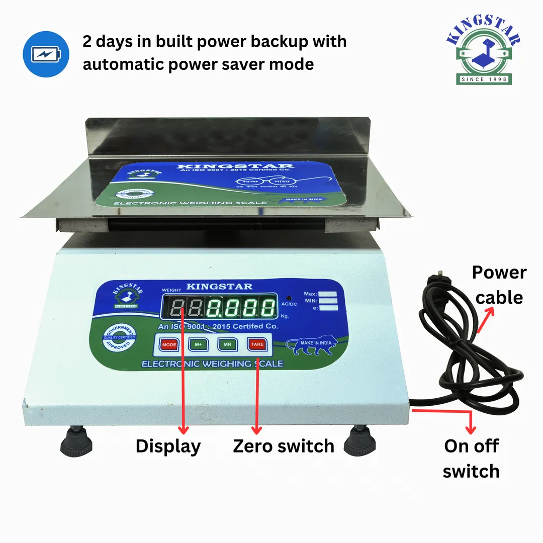 Kingstar Mini Table Top L Pan F/B – 30 KG Capacity...