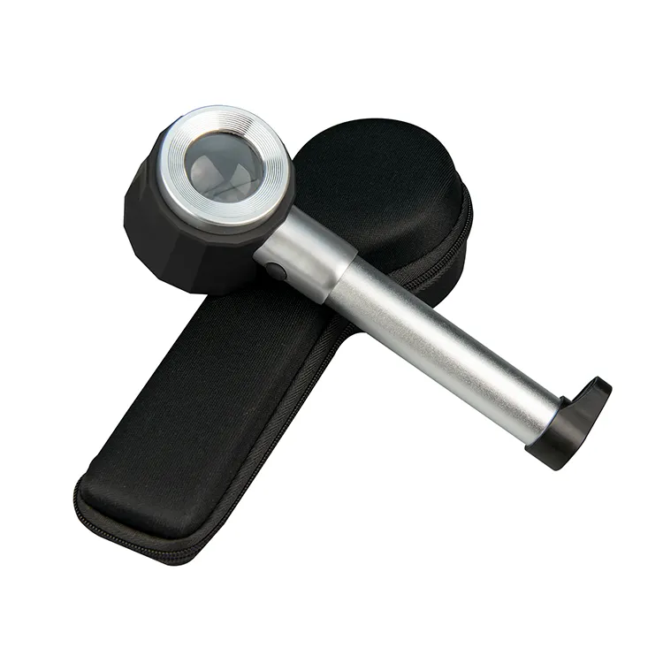 10 X Scale optical glass lighting metal
hand-held ...