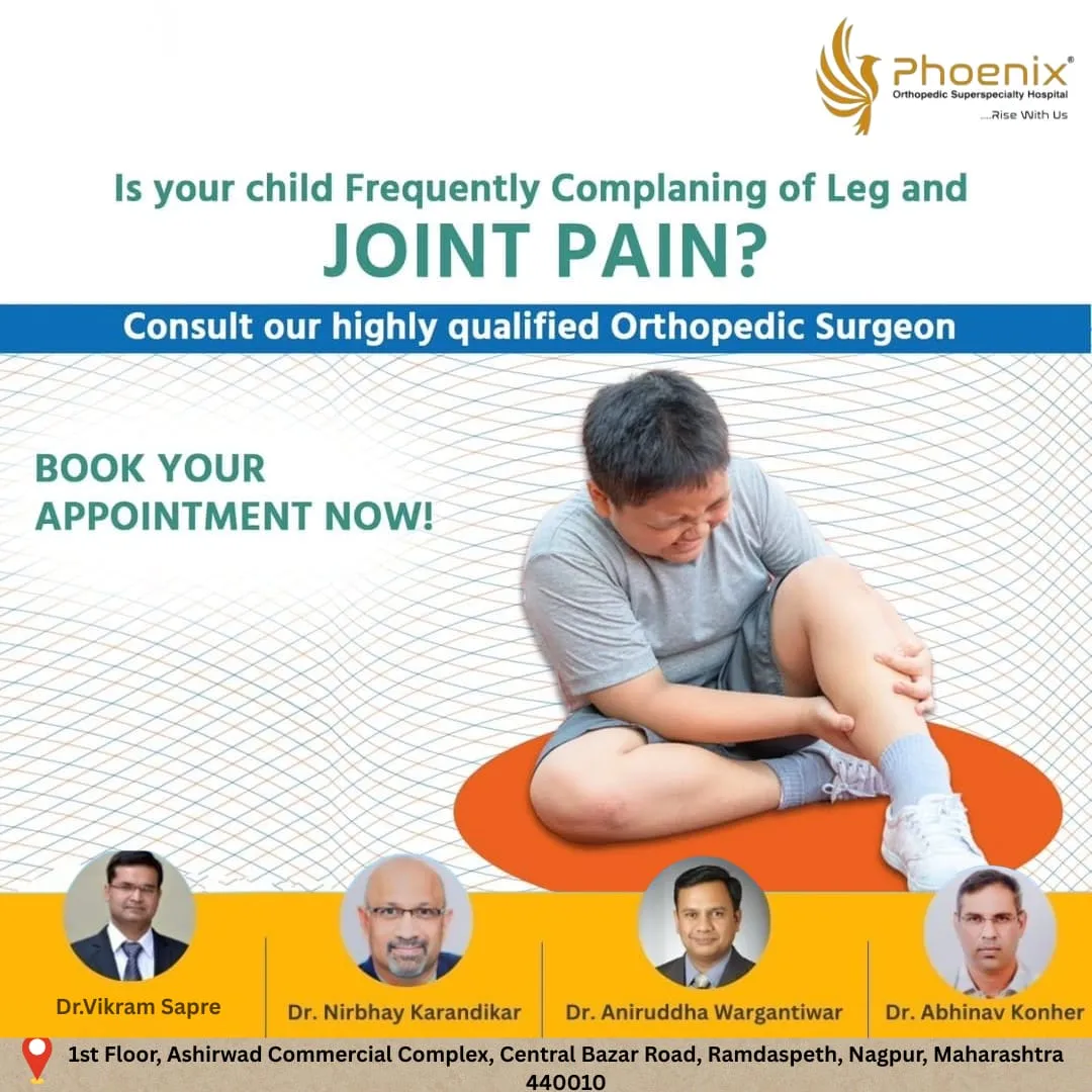 Is your child often complaining of leg or joint pa...
