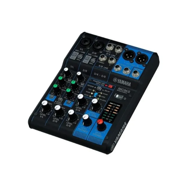6-Channel stanbdalone mixer with onboard SPX digit...