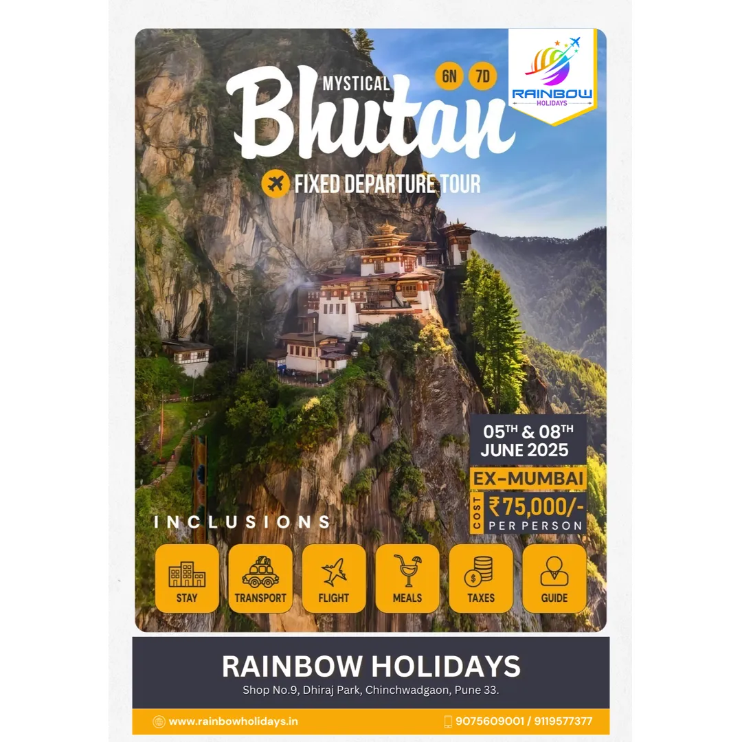 Escape to Mystical Bhutan with Rainbow Holidays
Pi...