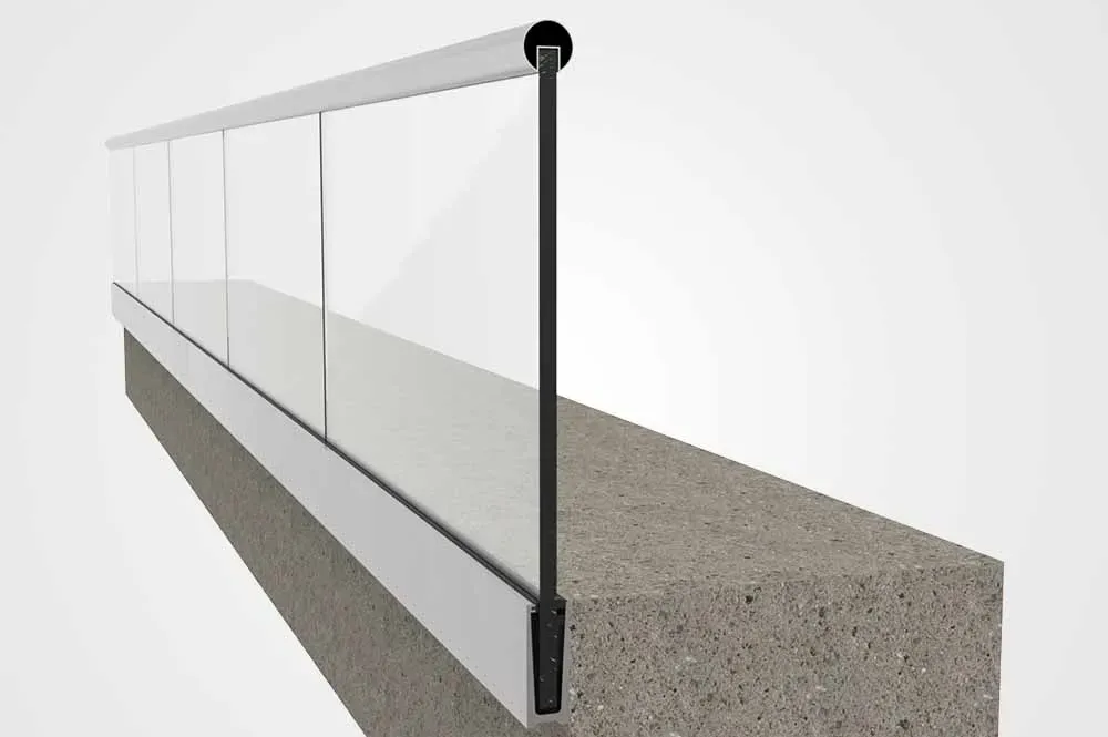 Glass Staircase Railing Price, Manufacturers & Sup...