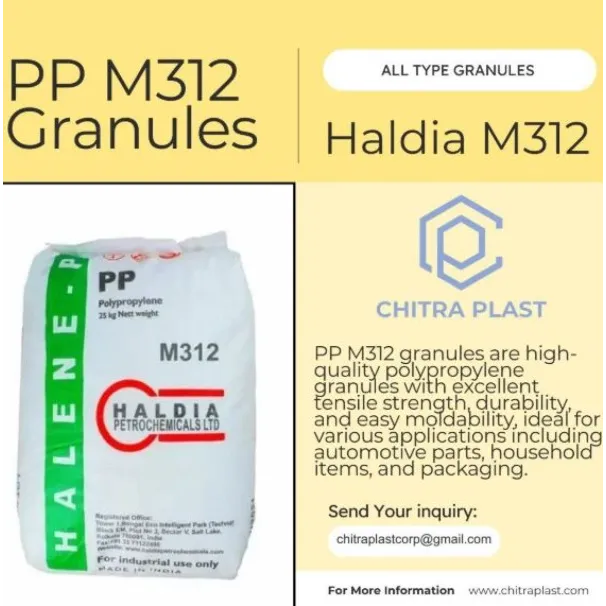Haldia M312 Impact PP Injection Granules in Bawana...