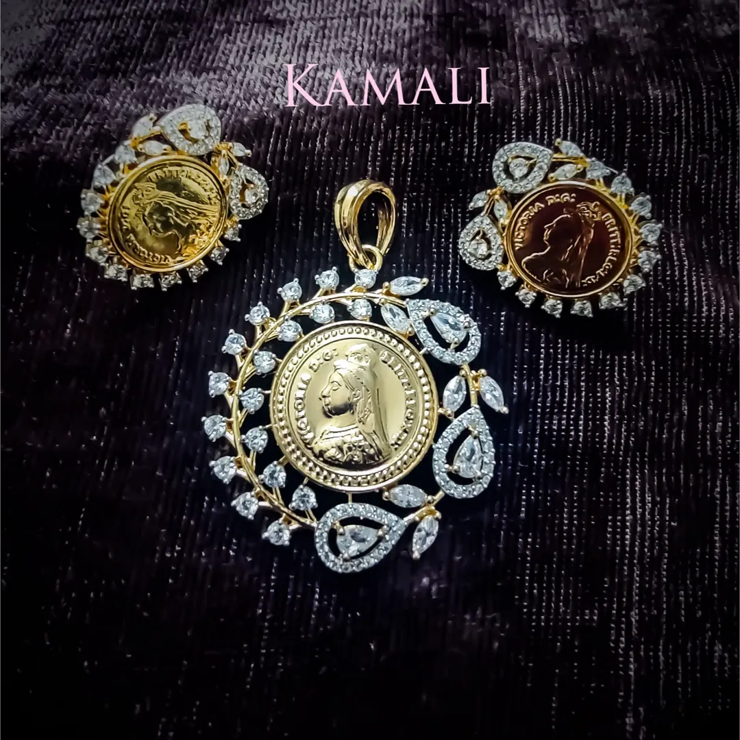 Fancy Pendant Sets
Kamali Queen Lazuli Collection...