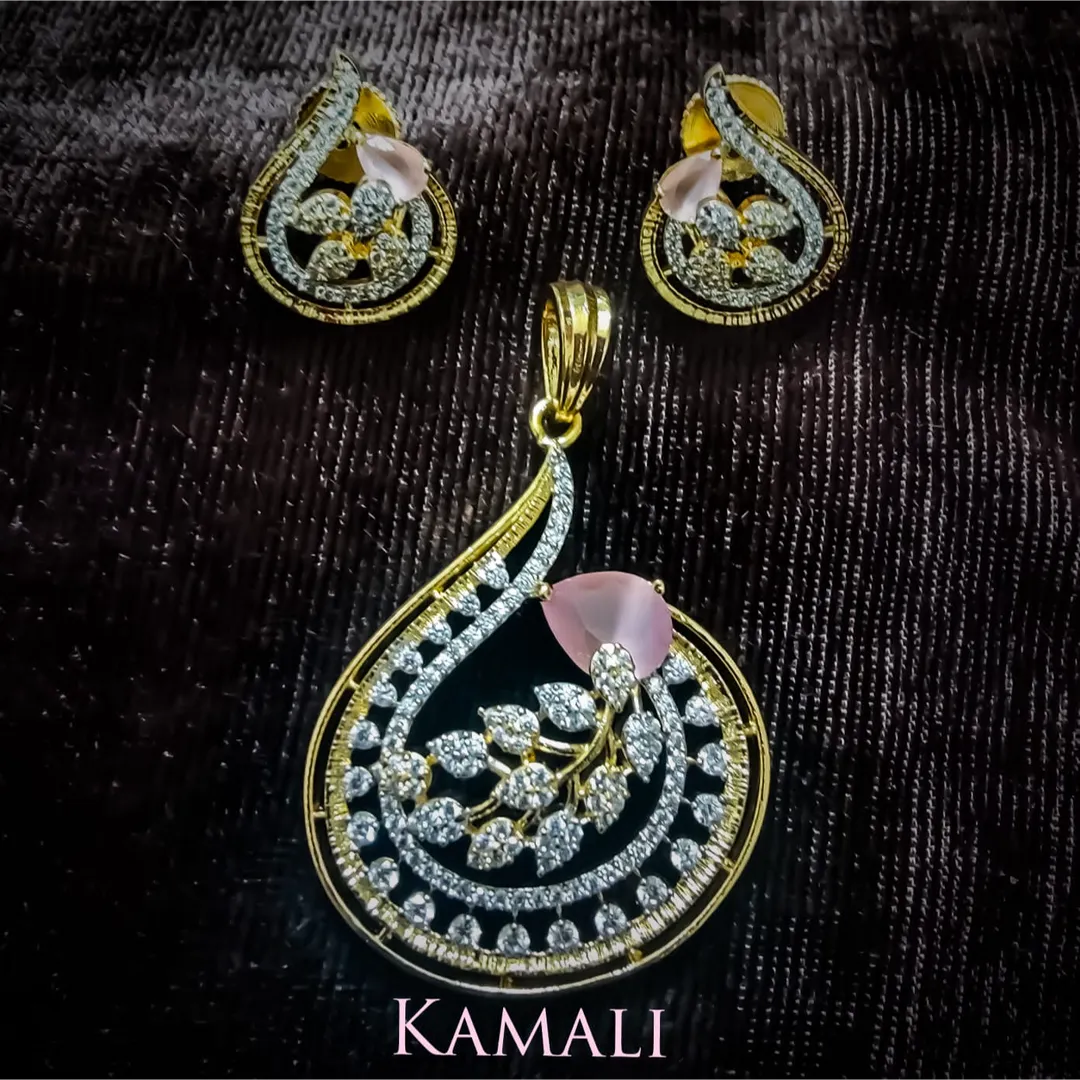 Fancy Pendant Sets
Kamali Queen Lazuli Collection...