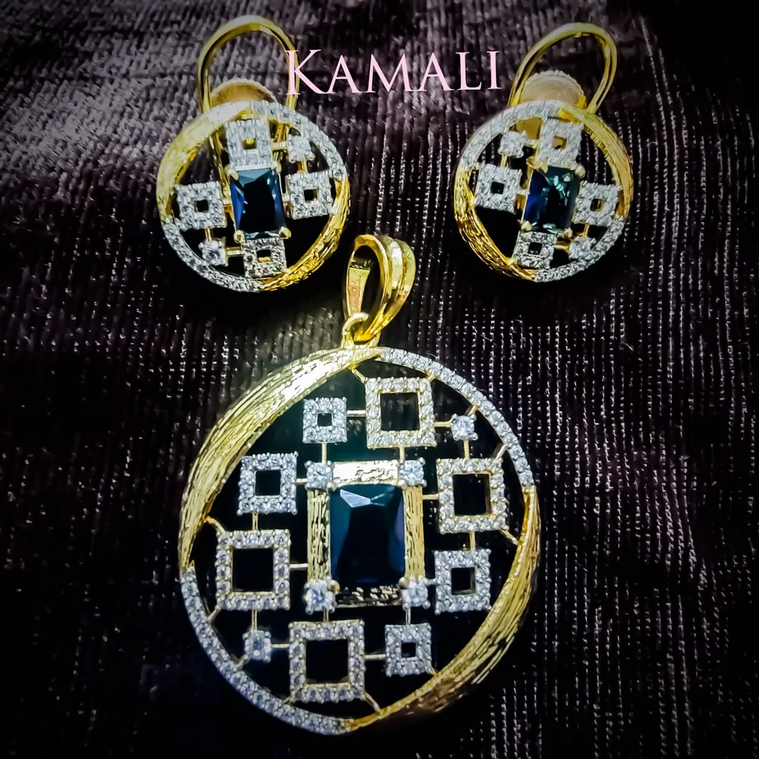 Fancy Pendant Sets
Kamali Queen Lazuli Collection...