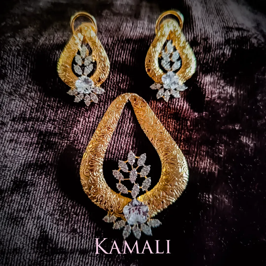 Fancy Pendant Sets
Kamali Queen Lazuli Collection...
