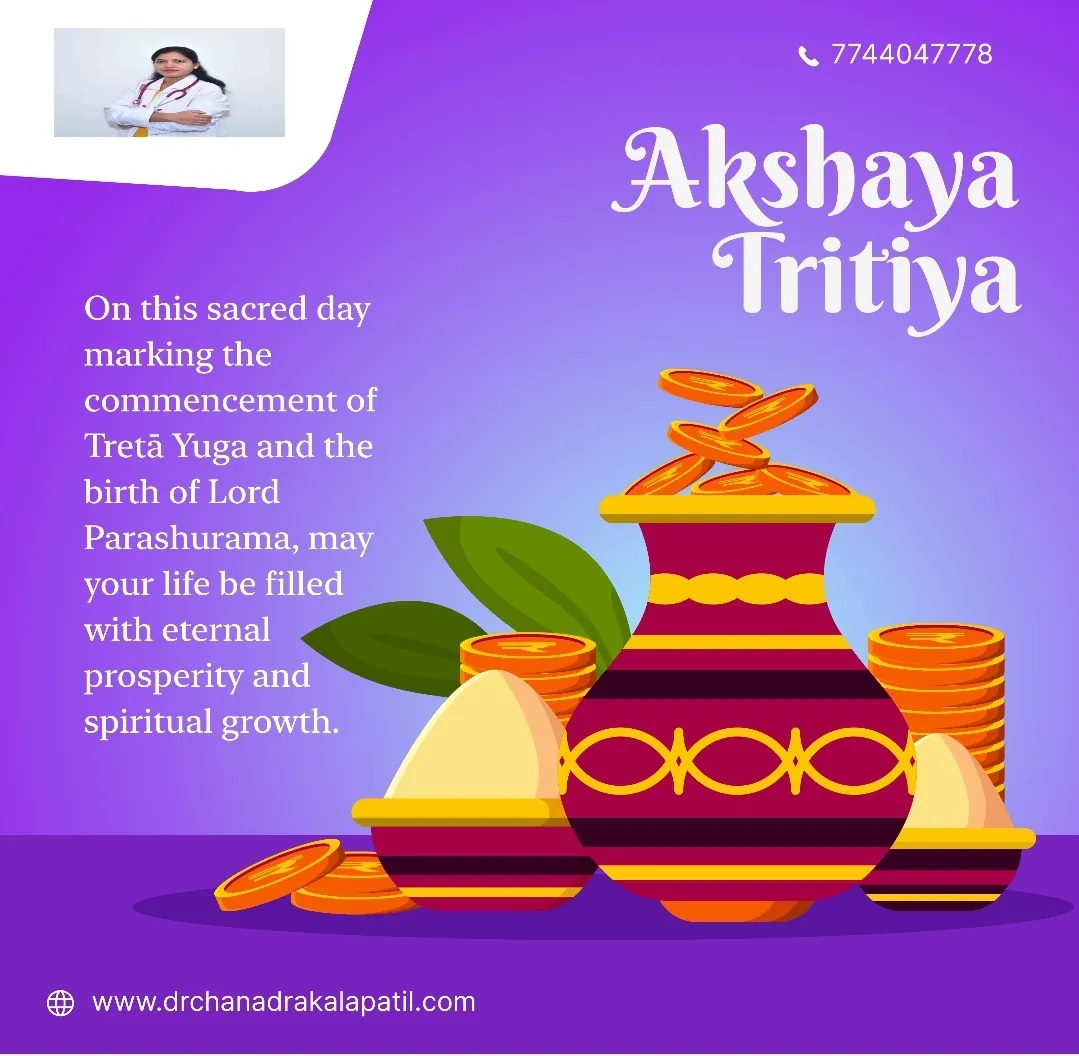 On this auspicious day of Akshaya Tritiya, may you...