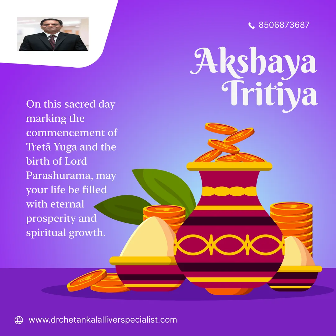 🌼 On this auspicious day of Akshaya Tritiya, may y...