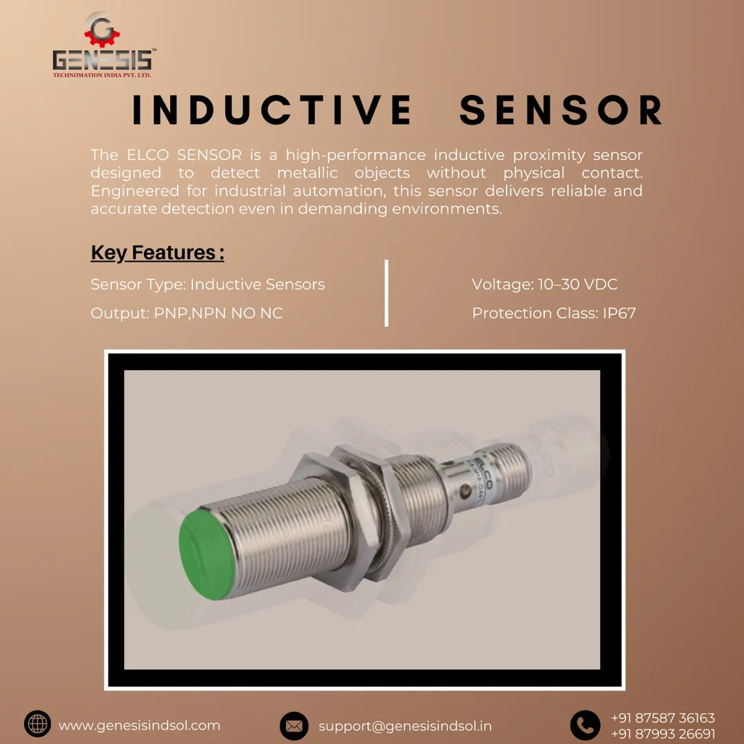Inductive sensors are essential components in mode...