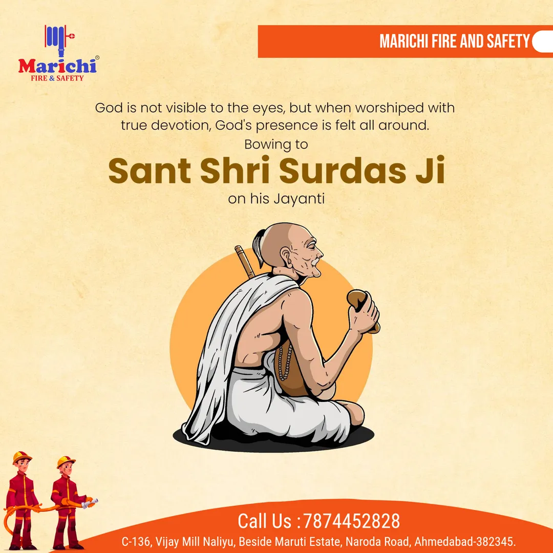 "On this auspicious Surdas Jayanti, Marichi Fire a...