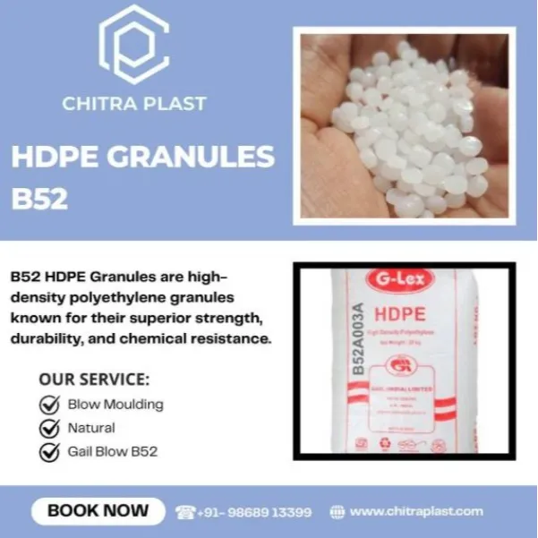 B52 HDPE Granules in Bawana, Delhi – Tough and Rel...