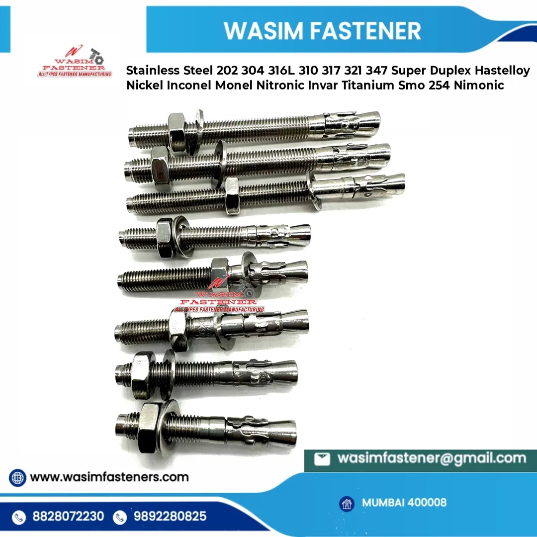 Buy SS Anchor Fasteners | Rust-Proof Stainless Ste...
