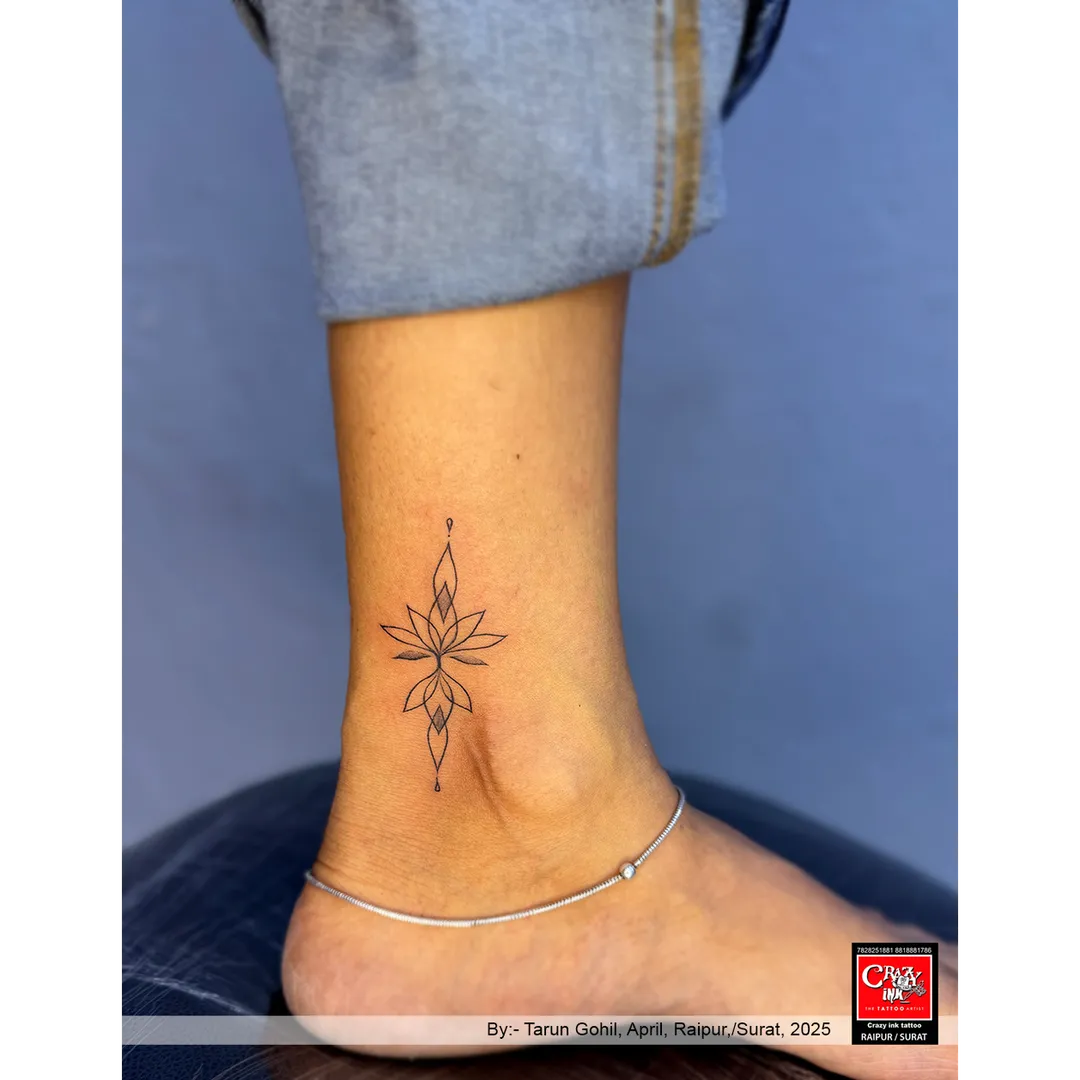 🌸 GRACE IN EVERY STEP - A FINE-LINE ORNAMENTRA FLO...