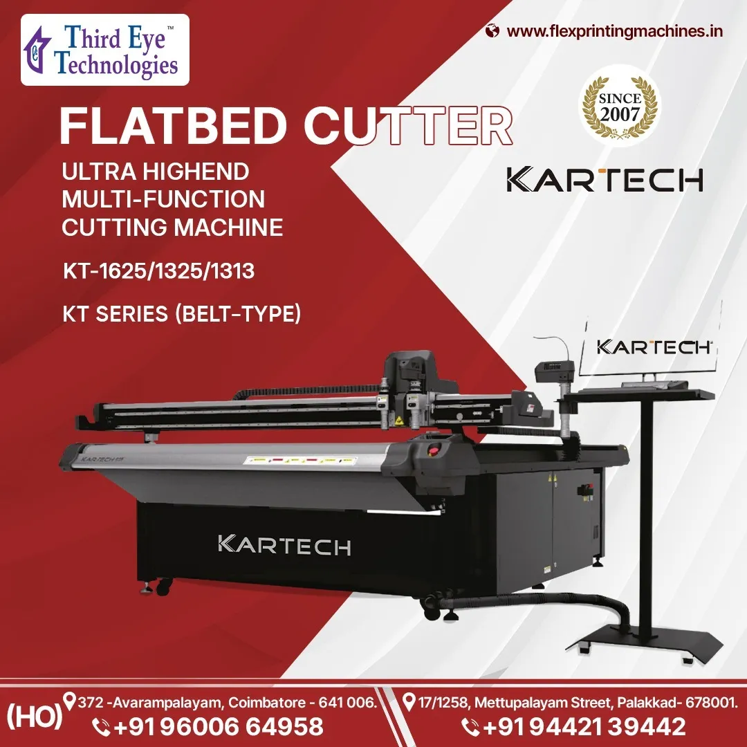 Flatbed Cutter Machine | Third Eye Technologies Fr...