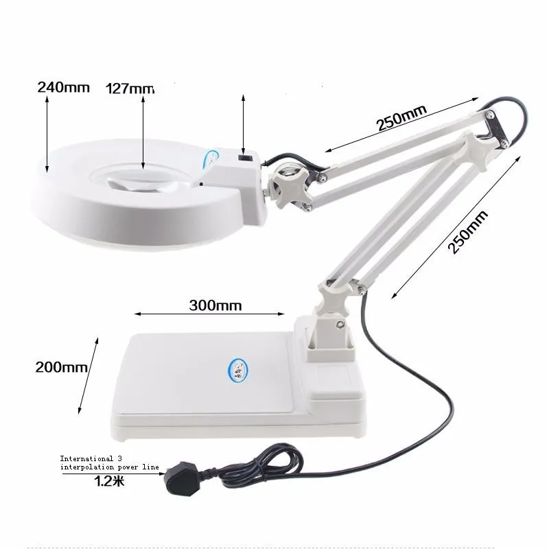 MAGNIFIER 30X TABLE TOP
Size: Glass diameter 127m...