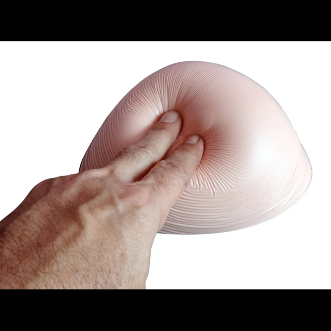 silicone breast prosthesis , soft lightweight , fu...