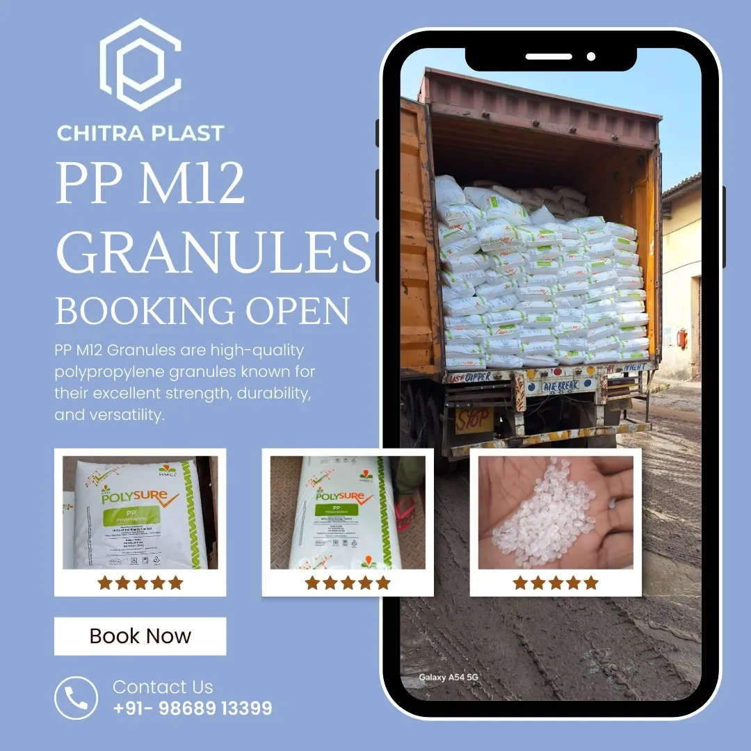 Premium quality PP M12 Granules – perfect for inje...