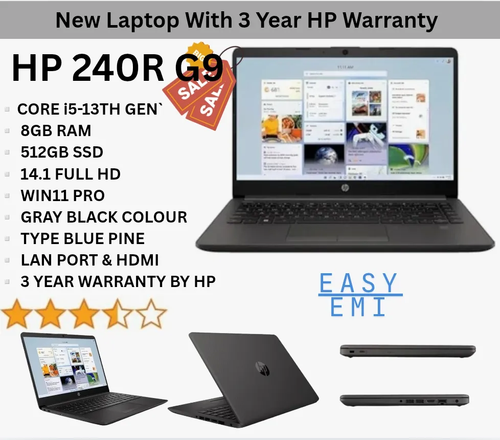 New Product Alert! HP 240R G9 Laptop - Now Availab...