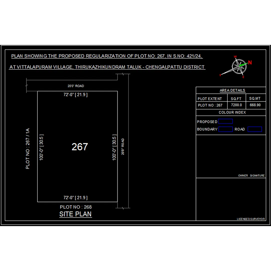 SUBDIVISION LAYOUT PART DETAILS : Here’s a detaile...