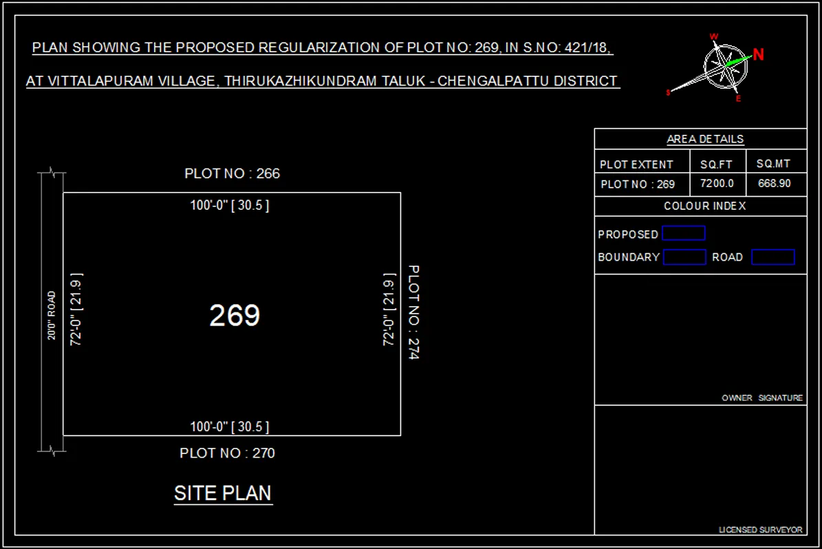 SUBDIVISION LAYOUT PART DETAILS : Here’s a detaile...