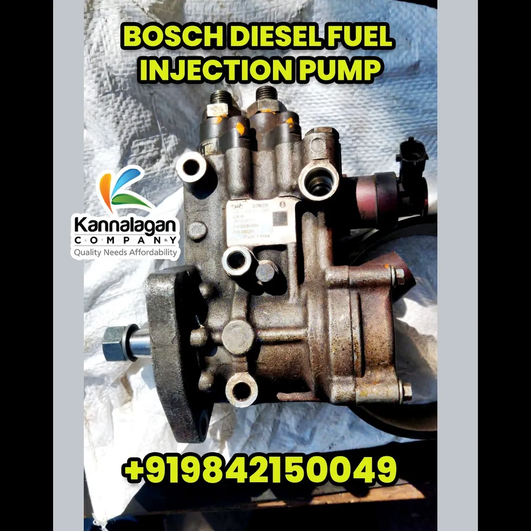 Bosch Diesel Fuel Injection Pump.
Reliable Power ...
