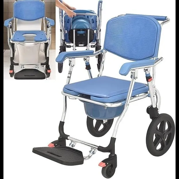 This apex Commode Wheelchair is a specialized whe...