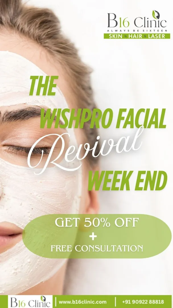 π Reveal Radiance with 50% OFF on WishPro Facial! ...